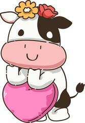 cow cute cartoon