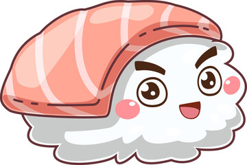 sushi cute cartoon