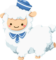 sheep cute cartoon