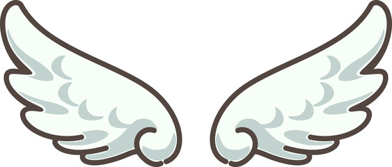 cupid wings icon © Johnstocker