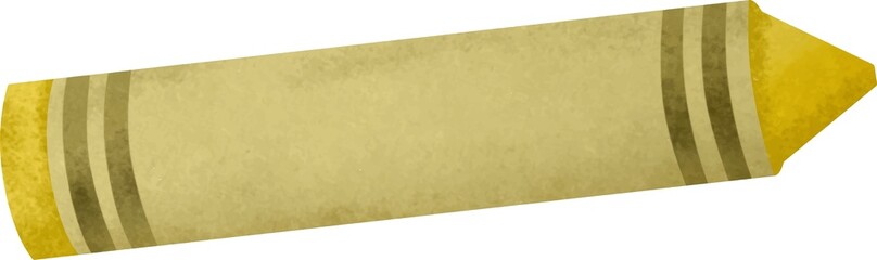 Watercolor crayon illustration