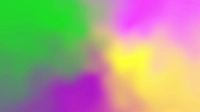 Soft liquid Psychedelic holographic rapunzel Color iridescent. Colorful gradient animation fluid. Modern Dynamic light vivid trendy color. Moving abstract blurred motion. Multicolor smooth transition