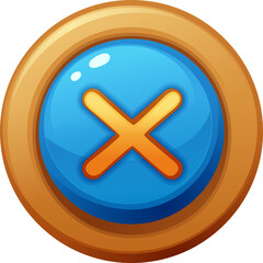 Obraz premium circle button