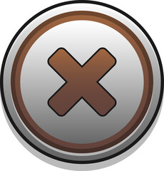 Obraz premium circle button