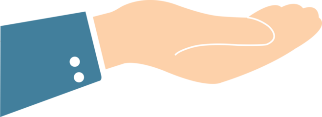 hand holding red heart and hands of children .Donate for Friend.