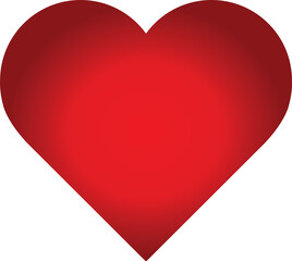Logo heart illustration.Red heart design icon flat. Modern flat valentine love sign. Trendy vector hart shape, symbol for web site design, button to mobile app. Logo heart  - obrazy, fototapety, plakaty