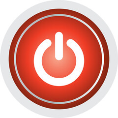 Power button symbol. icon push-button power