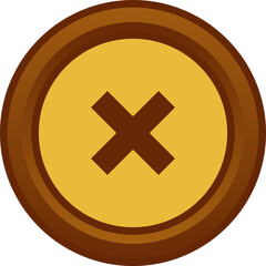 Fototapeta premium circle button