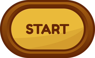 Square button