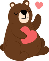 Cartoon bear illustration