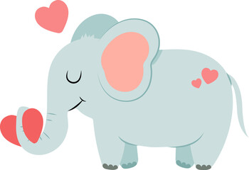 Cartoon elephant illustration