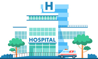 Hospital illustration