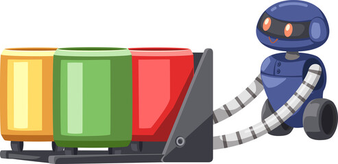 Android character robot