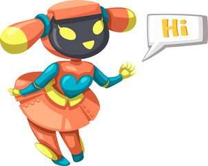 Robot illustration