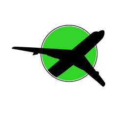 Vector Plane Clipart