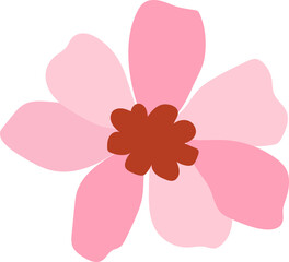 Fototapeta premium Flower Cutout Illustration