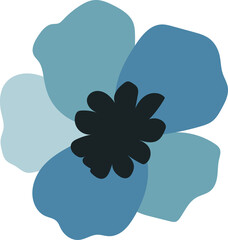 Flower Cutout Illustration