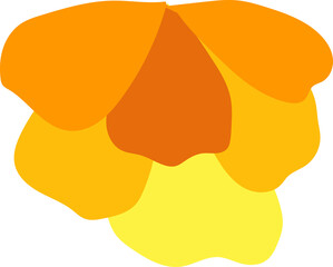 Flower Cutout Illustration