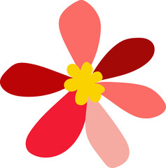 Flower Cutout Illustration