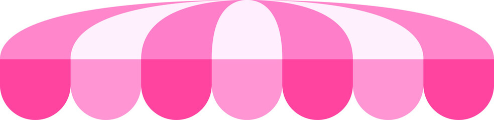 pink shop canopy, awning umbrella red, front roof, striped cafe sunshade