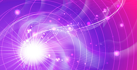 Abstract bright background with dynamic circles. Abstract design template for brochures, flyers, magazines, business cards, branding, banners.