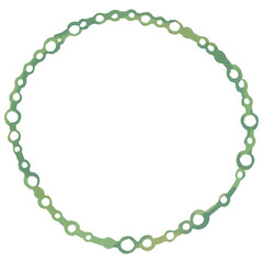 Watercolor Leaf, Green leaves clipart.