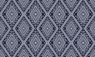 Geometric ethnic flower pattern for background,fabric,wrapping,clothing,wallpaper,Batik,carpet,embroidery style.