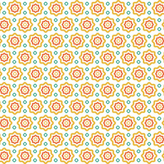 Islamic Geometric Seamless Pattern Design