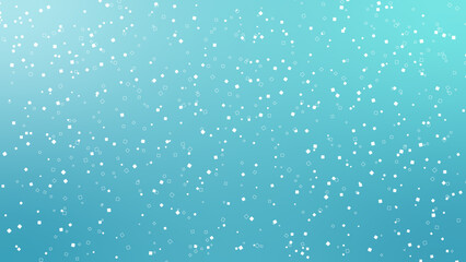 角丸の四角と四角線がランダムに散らばる背景素材,ブルーグリーン