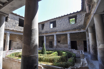 Pompeii archeological site in Pompeii
