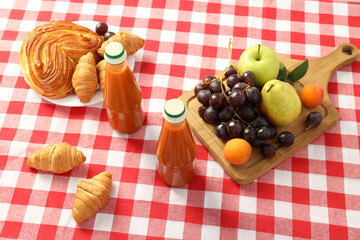 Concept of wonderful day out on picnic