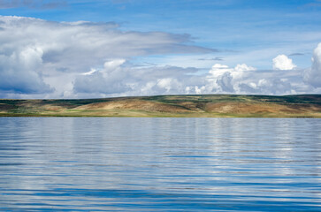 Lake Mansarover, Lake in the mountains
