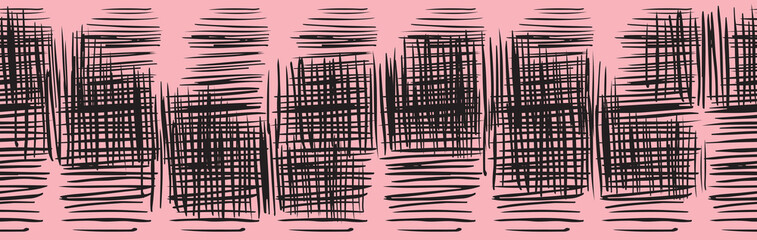 THe abstract marks scribbled grunge vector border