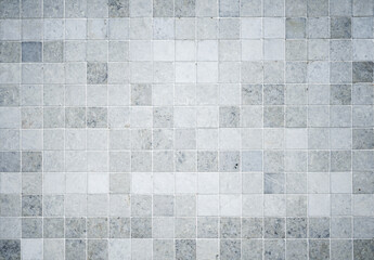 White and gray tiles wall texture