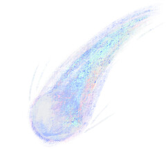 Comet shooting star meteor illustration sketch art © glowonconcept