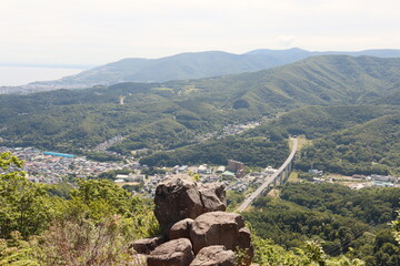 山頂から