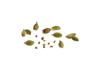 Cardamom Pods and Seeds