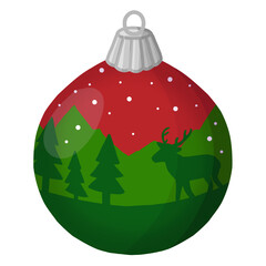 Balls Christmas Clipart, Xmas