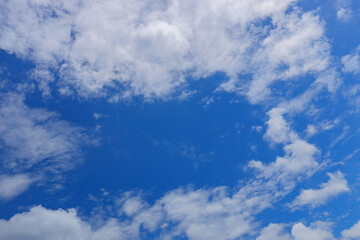 青い空と雲