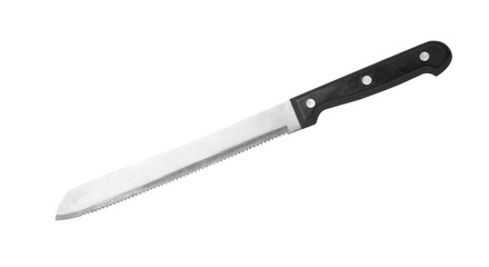 Steel knife cutout, Png file.