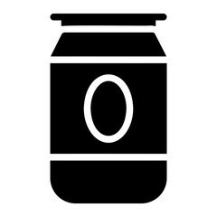 soda glyph icon