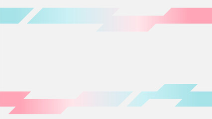 Pastel Red and Pink Gradient Cybernetics Bar on Light Grey Background