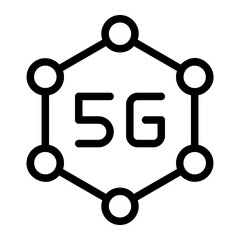 infraestructure line icon