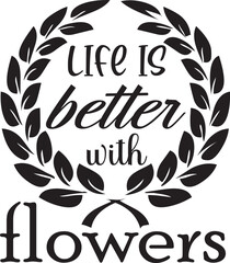 flowers svg design