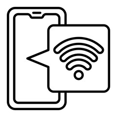 Wifi Line Icon