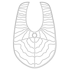 Salmon fish steak. hand drawn illustration isolated on white