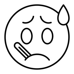 Fever Line Icon