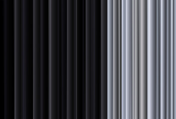 Abstract shiny black and light grey straight lines background. Elegant black vertical stripes texture. Suit for banner, desktop, wallpaper, poster, website, brochure, presentation, flyer