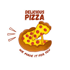 Delicious pizza