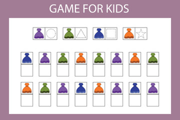 Write and read the secret message with the help of signs. Preschool worksheet, worksheet for kids, printable worksheet